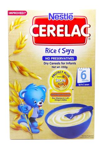Cerelac Rice &amp; Soya 250 g
