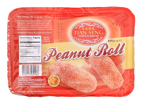 Tian Seng Peanut Roll 100 g