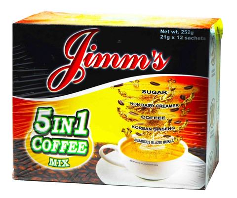 Jimm's 5 In 1 Coffee 252 g