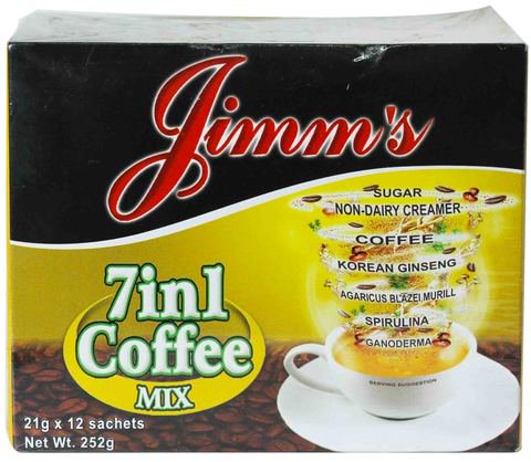 Jimms 7in1 Coffee Mix 252 g (12 sachets)