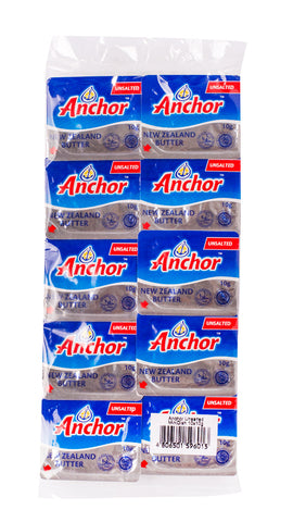 Anchor Unsalted Mini Dish Butter 1 pack (10 g x 10 pcs)