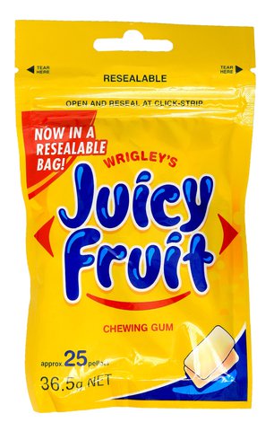 Wrigleys Juicy Fruit Resealable 36.5 g