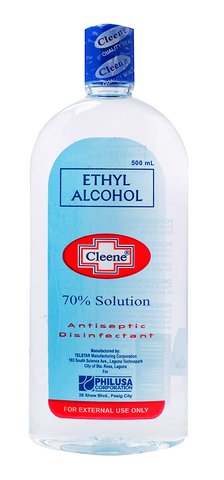 Cleene Ethyl Alcohol 70% Solution 500 ml