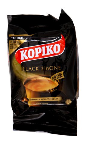 Kopiko Black 3 In 1 1 pack (25 g x 10 pcs)