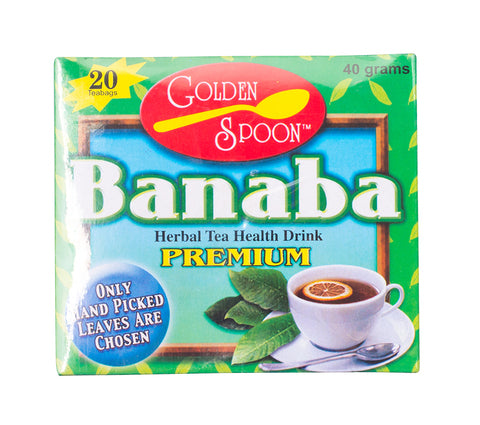 Golden Spoon Banaba Premium Herbal Tea 20 pcs /pack (40 g)