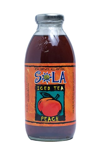 Sola Iced Tea Peach 473 ml