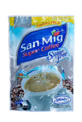 San Mig Coffee Original Sugar Free 20 pcs /pack