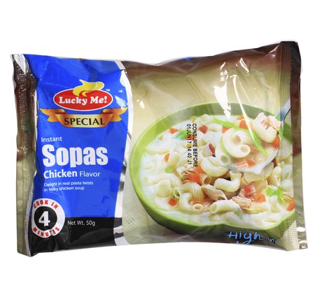 Lucky Me Chicken Sopas 50 g