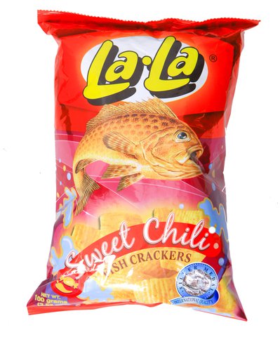 Lala Fish Cracker Sweet Chili 100 g