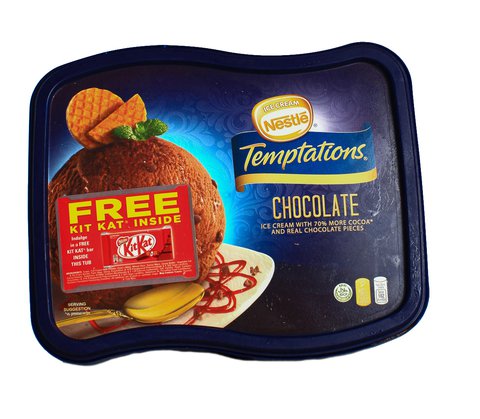 Nestle Temptations Ultimate Chocolate Ice Cream 1.3 l