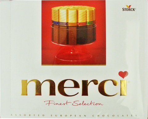 Merci Assorted Chocolate Red 250 g