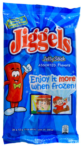 Mr Jiggles Jelly Sticks 20 pcs /pack