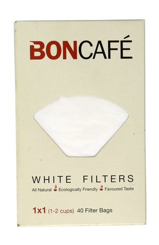 Boncafe White Filters 40 bags/ pack