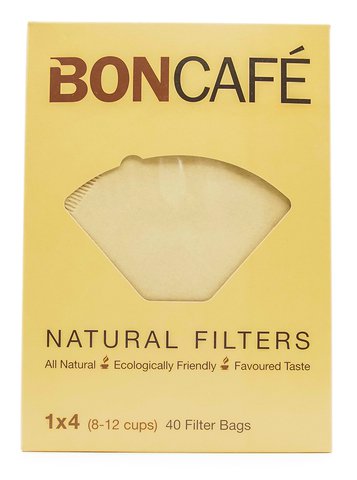 Boncafe Natural Coffee Filter 1x4 40 pcs /pack