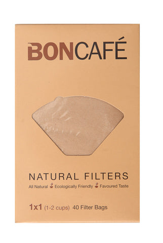 Boncafe Natural Coffee Filter 1x1 40 bags /pack