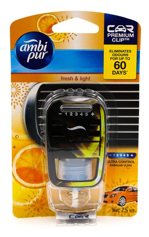 Ambipur Car Clip Starter Fresh &amp; Light 7.5 ml