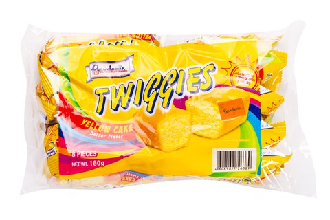 Twiggies Yellow Cake 160 g