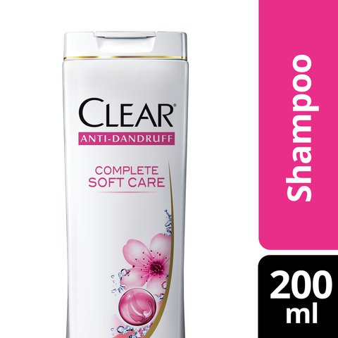 Clear Shampoo Complete Soft Care 200 ml