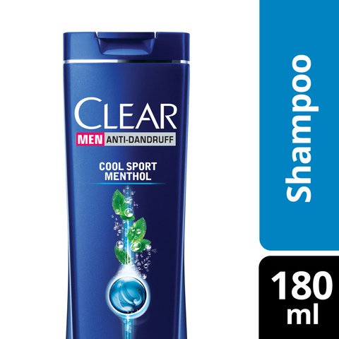 Clear Men Shampoo Cool Sport Menthol 180 ml