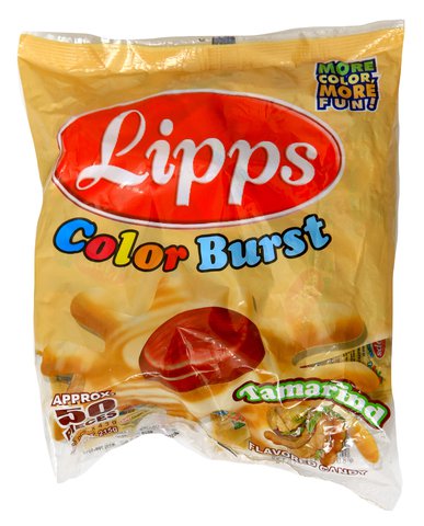 Lipps Color Burst Tamarind 50 pcs /pack