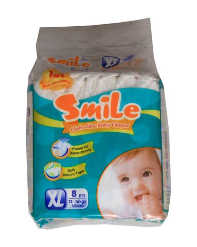 Smile Baby Diapers Econo Pack XL 8 pcs / pack