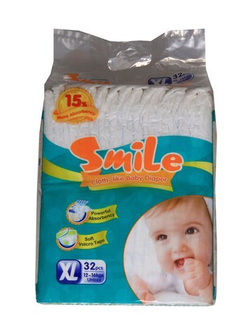 Smile Baby Diapers Value Pack - Extra Large 32 pcs /pack