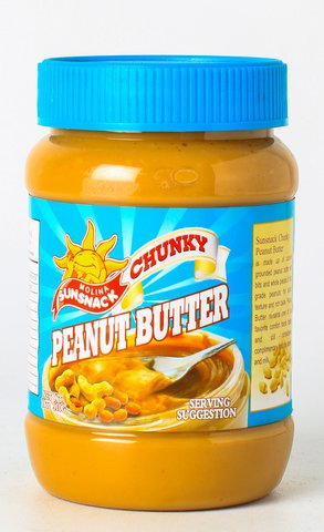 Sunsnack Peanut Butter Chunky 18 oz
