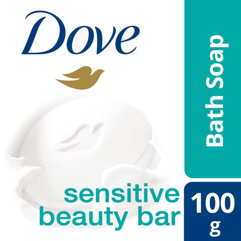 Dove Bar Soap Sensitive Beauty 100 g