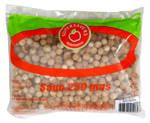 Supersavers Sago White Big 250 g