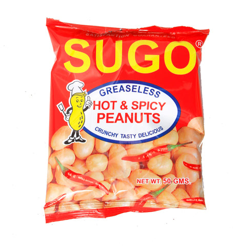 Sugo Greaseless Peanut Hot &amp; Spicy 50 g