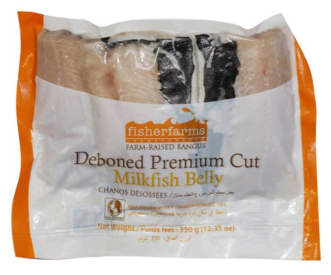 Fisher Farms Deboned Premium Cut - Milkfish Belly 350 g