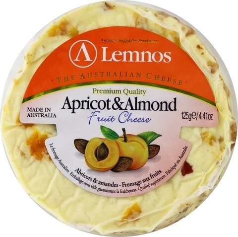 Lemnos Apricot &amp; Almond Cheese 125 g
