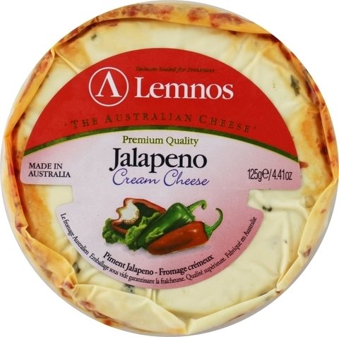Lemnos Jalapeno Creme Cheese 125 g