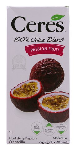 Ceres Fruit Juice Passion Fruit 1 l