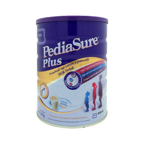 Pediasure Plus Preschool Age Vanilla Milk Supplement (Above 3 Years Old) 850 g