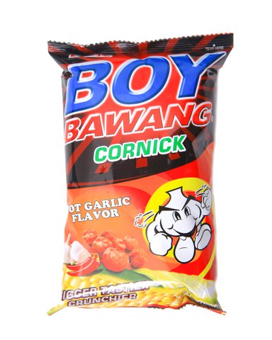 Boy Bawang Hot Garlic Cornick 100 g