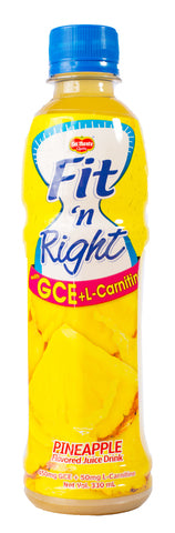 Fit 'N Right Pineapple Flavored Juice Drink 330 ml