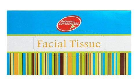 Supersavers Facial Tissue 190 pulls /pack