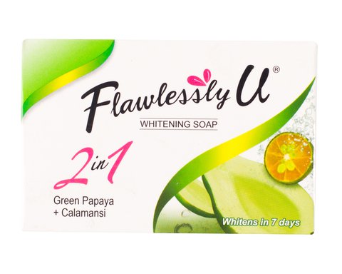 Flawlessly U Body Soap Green Papaya + Calamansi 90 g