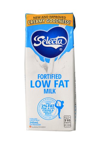 Selecta Low fat milk 245 ml