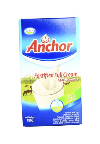 Anchor Fortified Full Cream 150 g