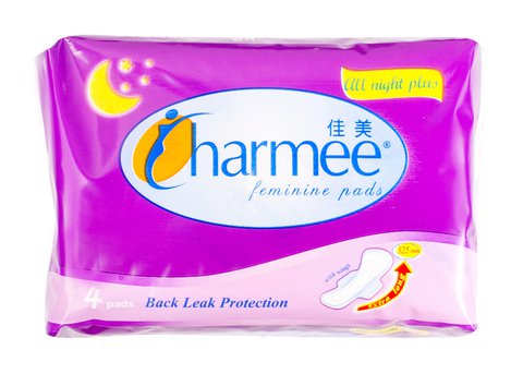 Charmee All Night With Wings Feminine Pads 4 pads