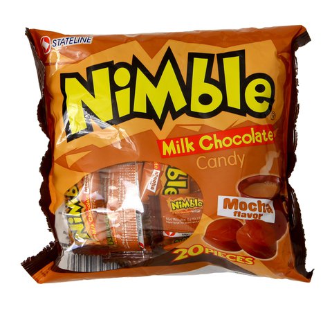 Nimble Mocha Milk Choco 20 pcs /pack