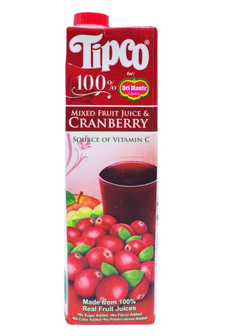 Tipco 100% Cranberry Juice 1 l