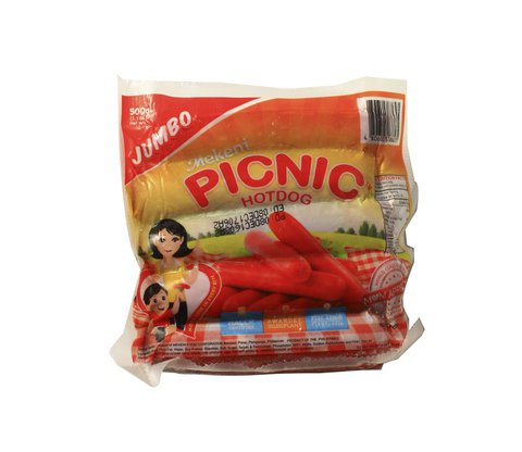 Picnic Red Hotdog Jumbo 500 g