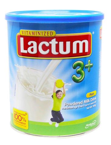 Lactum 3+ Powdered Milk Drink Plain 900 g