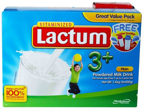 Lactum 3+ Plain Powdered Milk Drink 1.6 kg