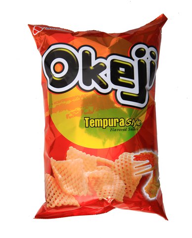 Okeji Tempura Style Flavored Snack 100 g