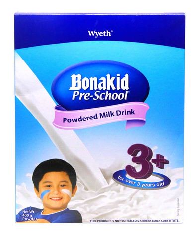 Bonakid Pre-School Powdered Milk Drink 3+ 400 g