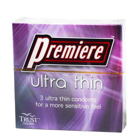 Premiere Ultra Thin Condom 3 pcs/pack